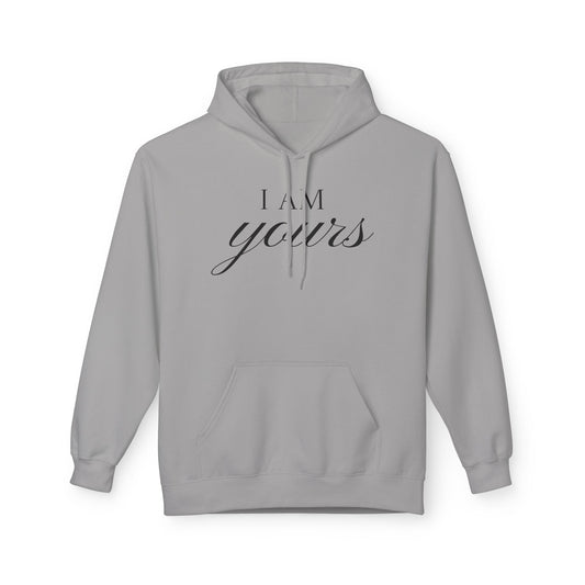 Hoodie "I Am Yours / You Are Mine" Romantic Script Pullover