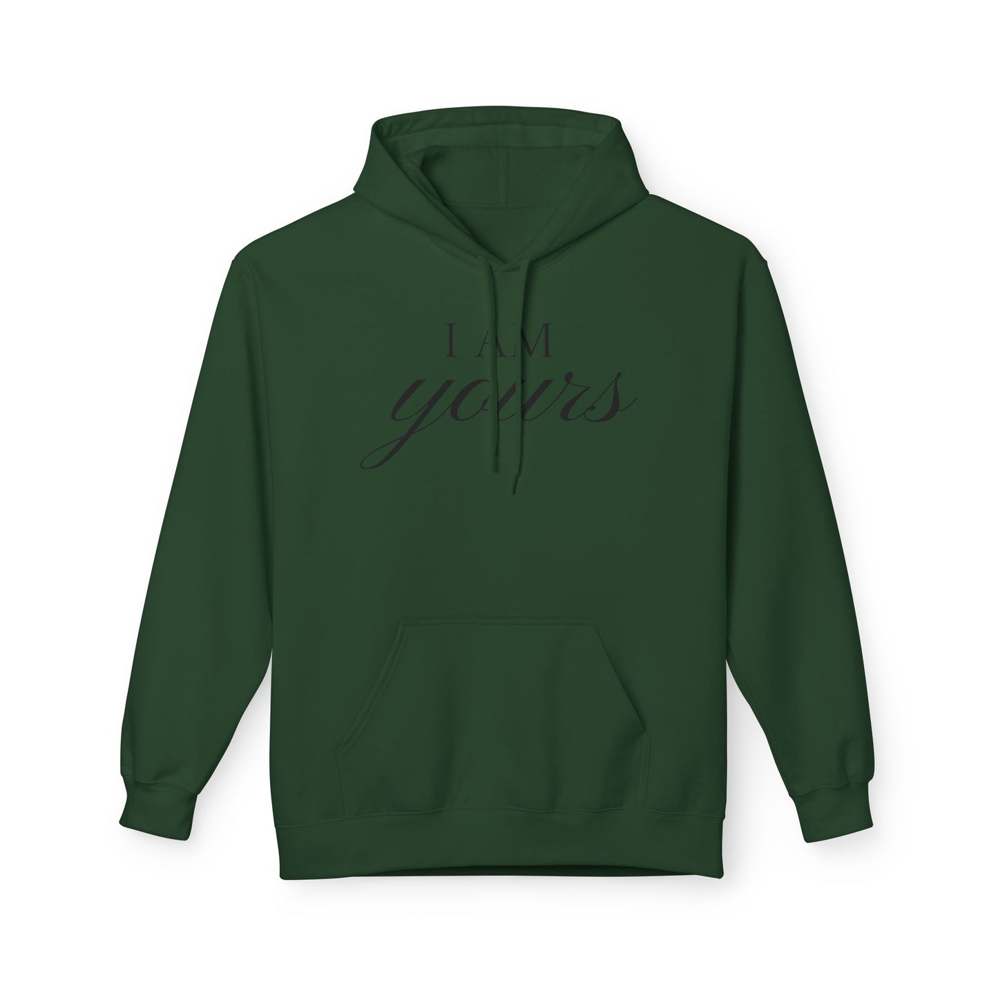 Hoodie "I Am Yours / You Are Mine" Romantic Script Pullover