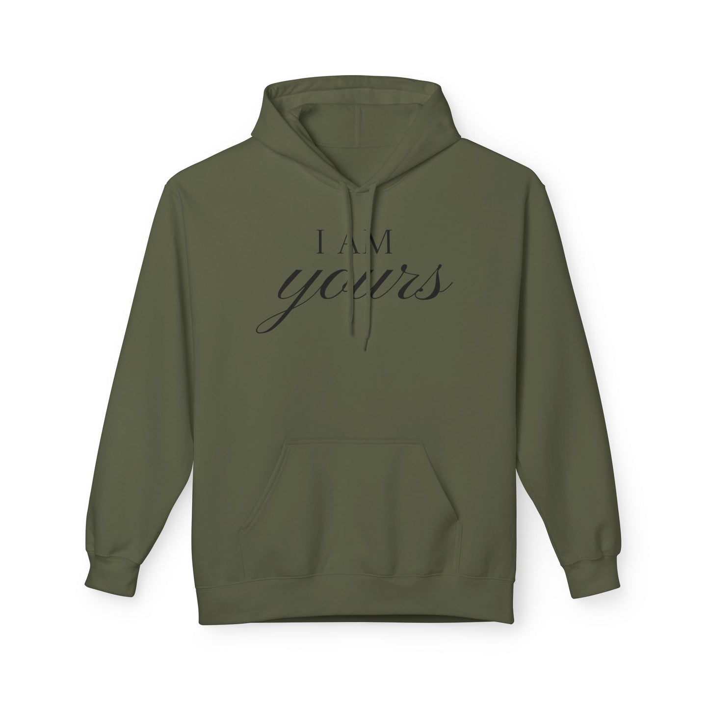 Hoodie "I Am Yours / You Are Mine" Romantic Script Pullover