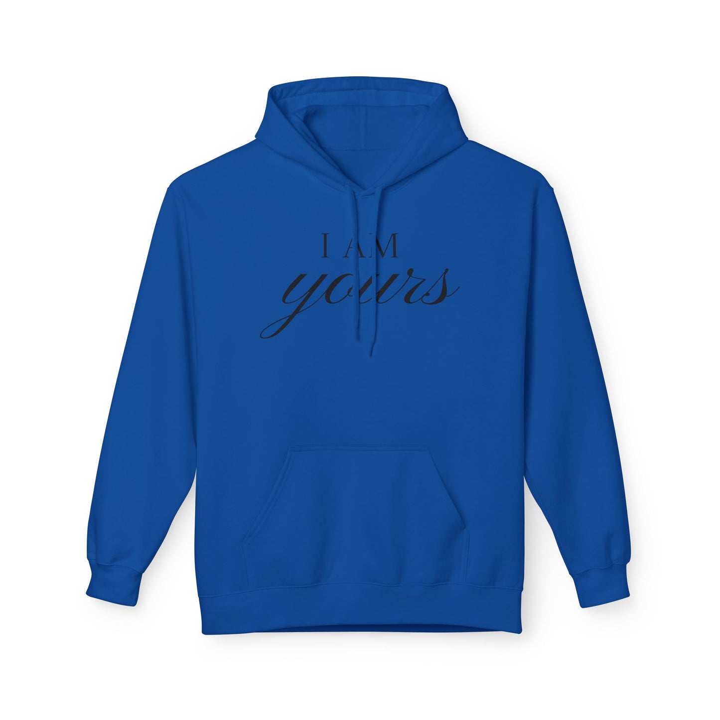 Hoodie "I Am Yours / You Are Mine" Romantic Script Pullover