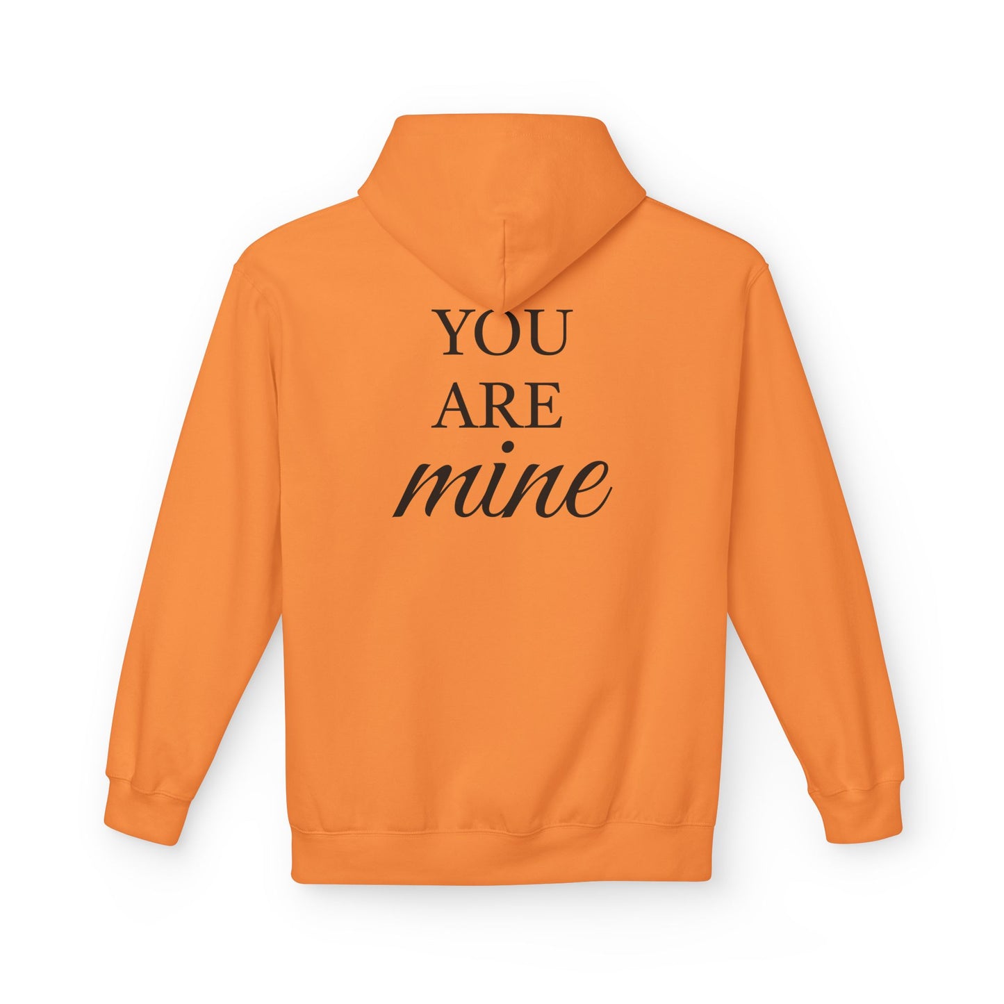 Hoodie "I Am Yours / You Are Mine" Romantic Script Pullover