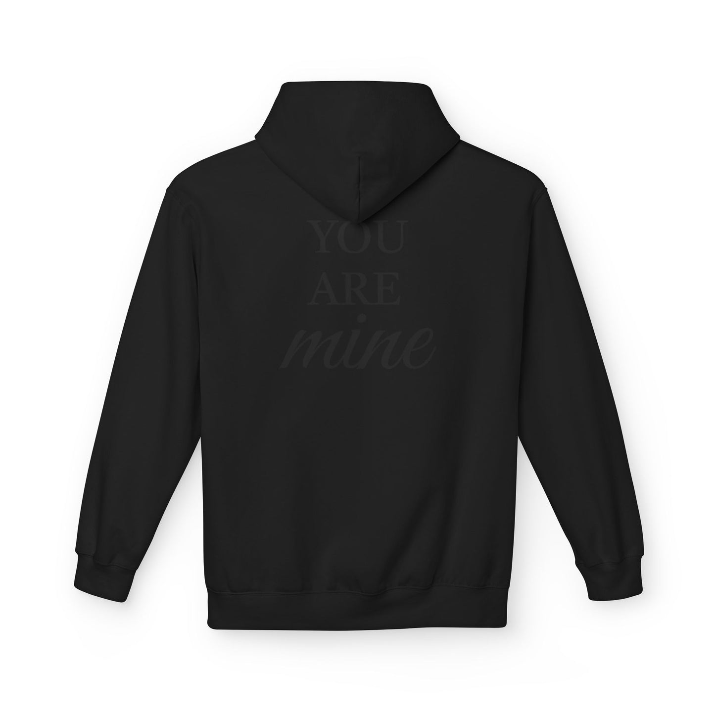 Hoodie "I Am Yours / You Are Mine" Romantic Script Pullover