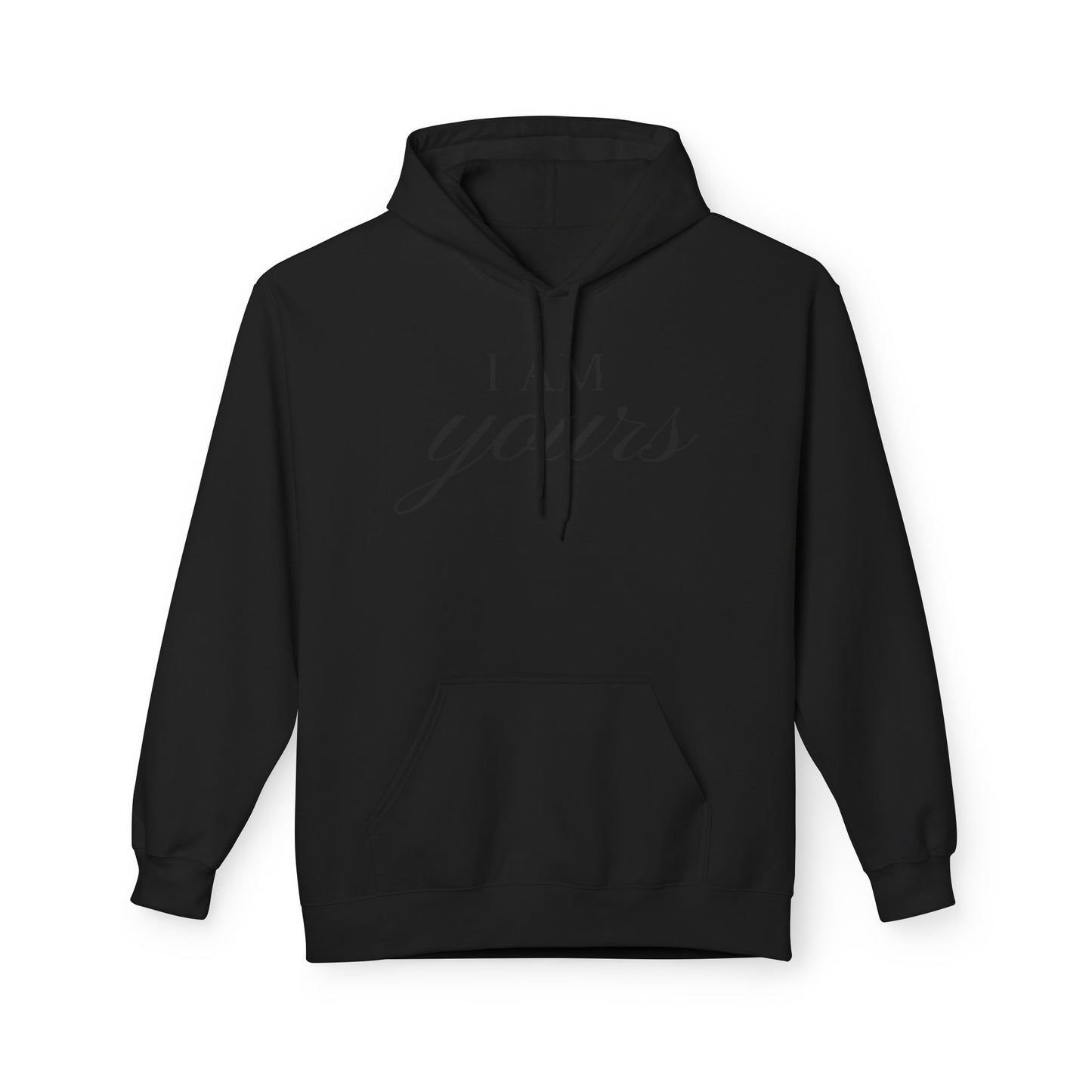 Hoodie "I Am Yours / You Are Mine" Romantic Script Pullover